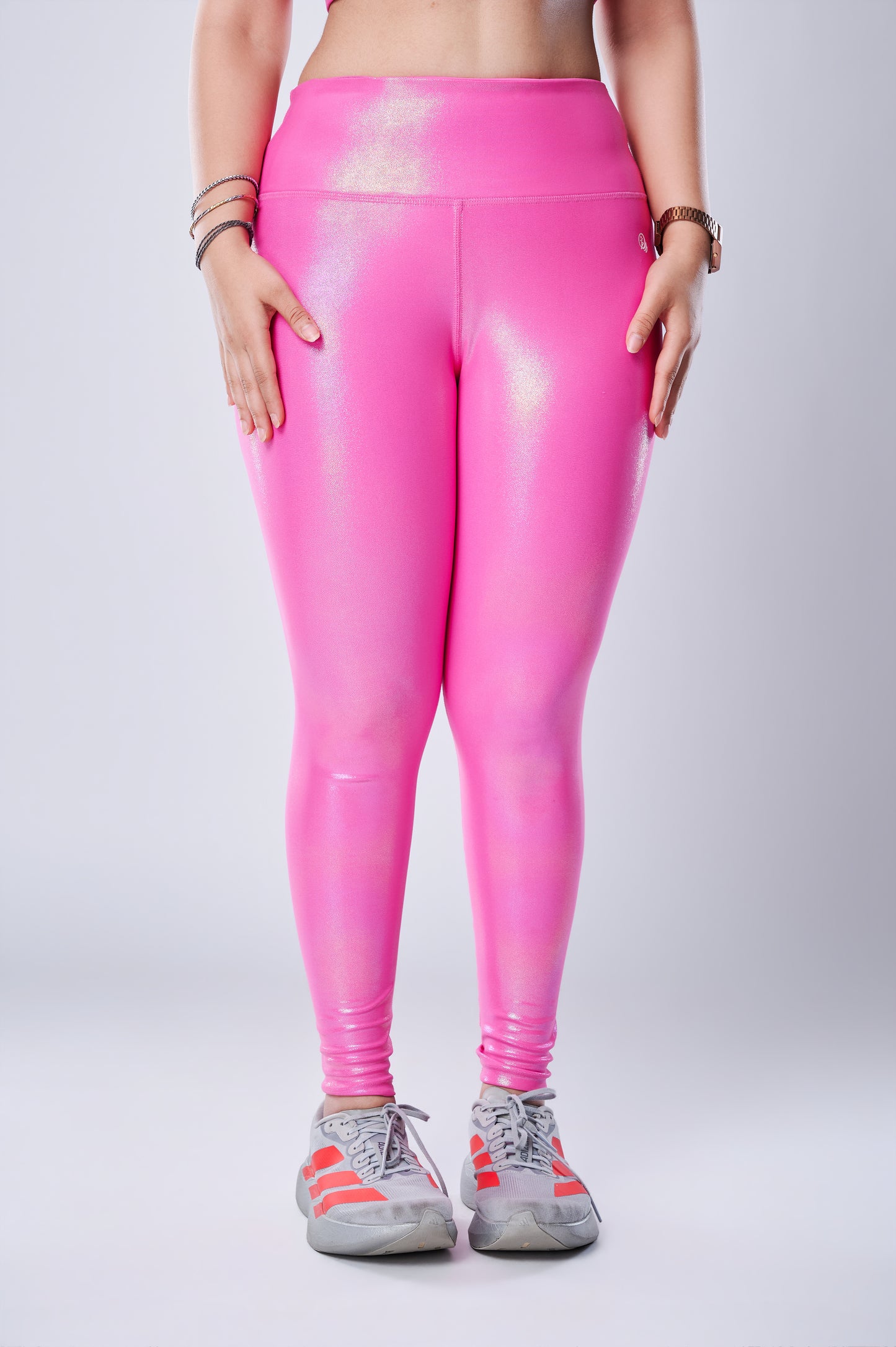 Got That Glow Pink Holo Leggings