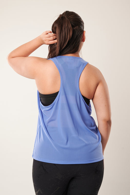 Vista Blue Racerback Tank