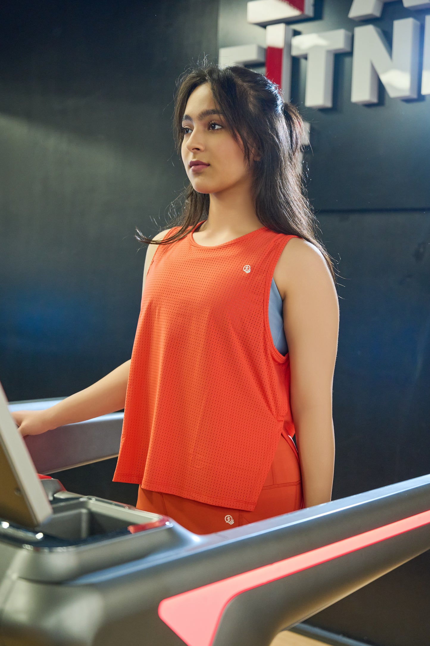 Candied Orange Overlapping Tank