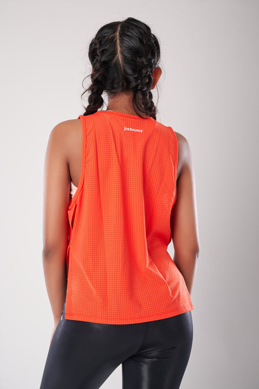 Candied Orange Overlapping Tank