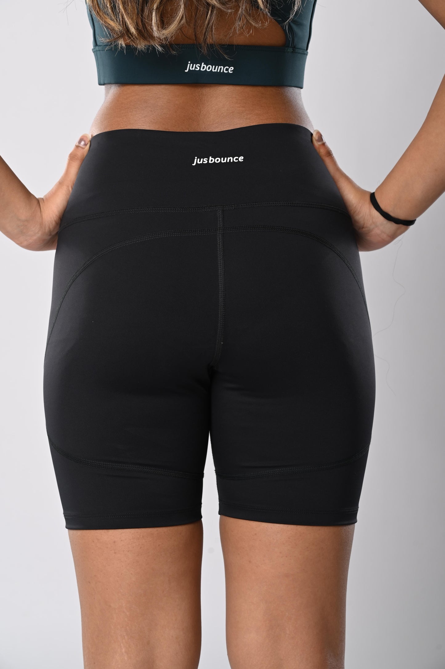 Black Core Biker Shorts