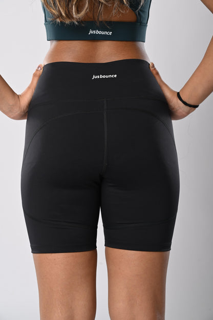 Black Core Biker Shorts