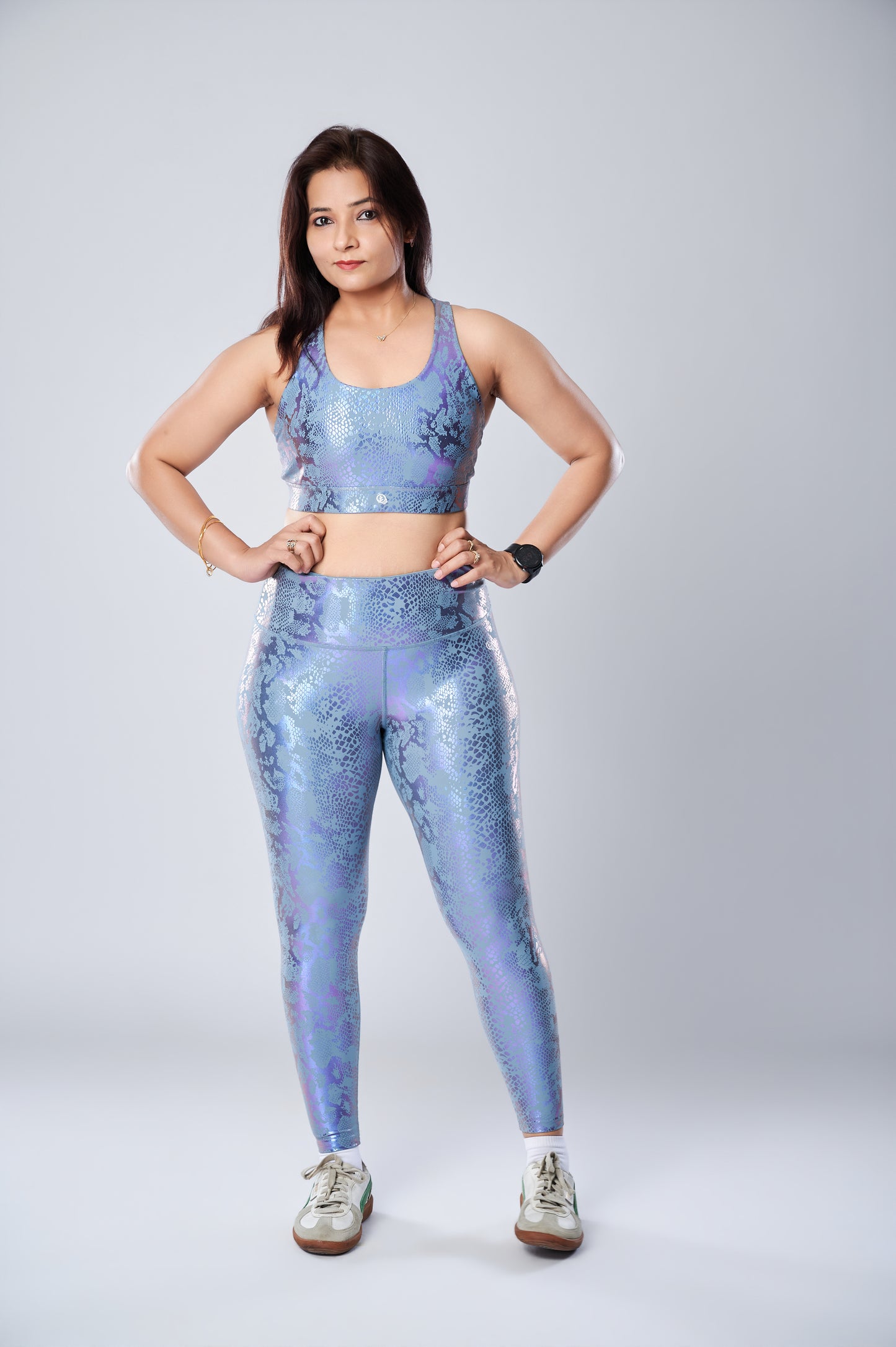 Mermaid glow leggings