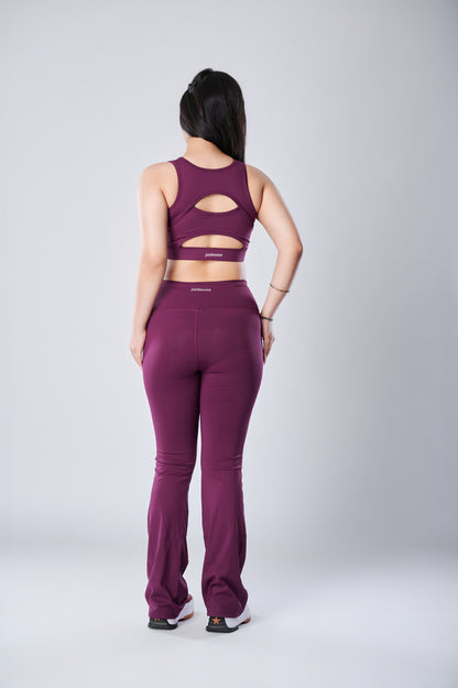 Mocha Mood Flared Leggings