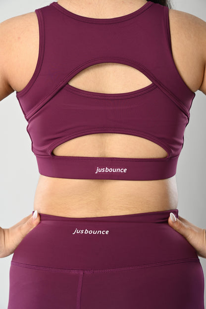 Mocha Mood Sports Bra