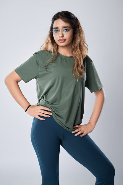 Olive Breeze Tee