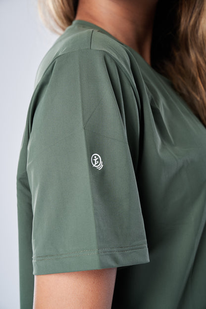 Olive Breeze Tee