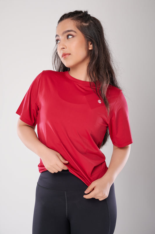Functional Red Gym Tee