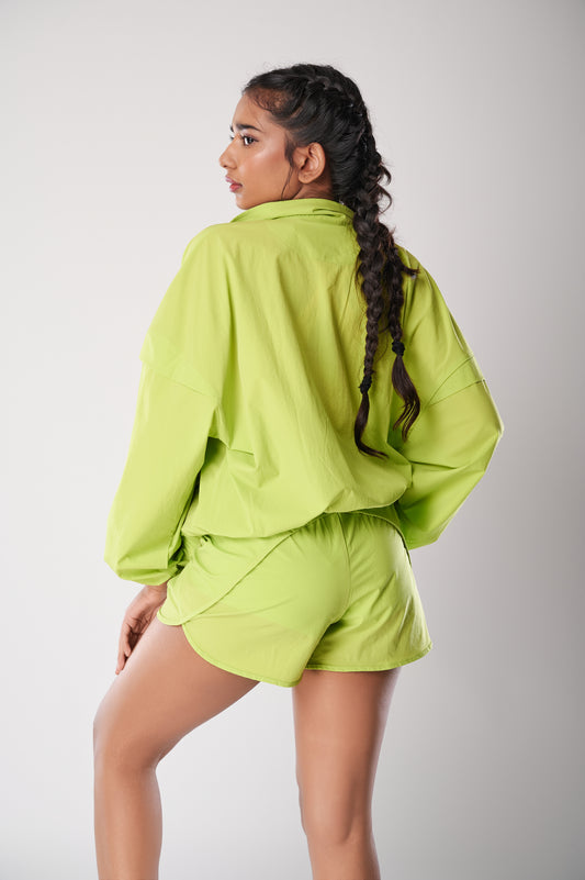 Workin' It Neon Running Shorts
