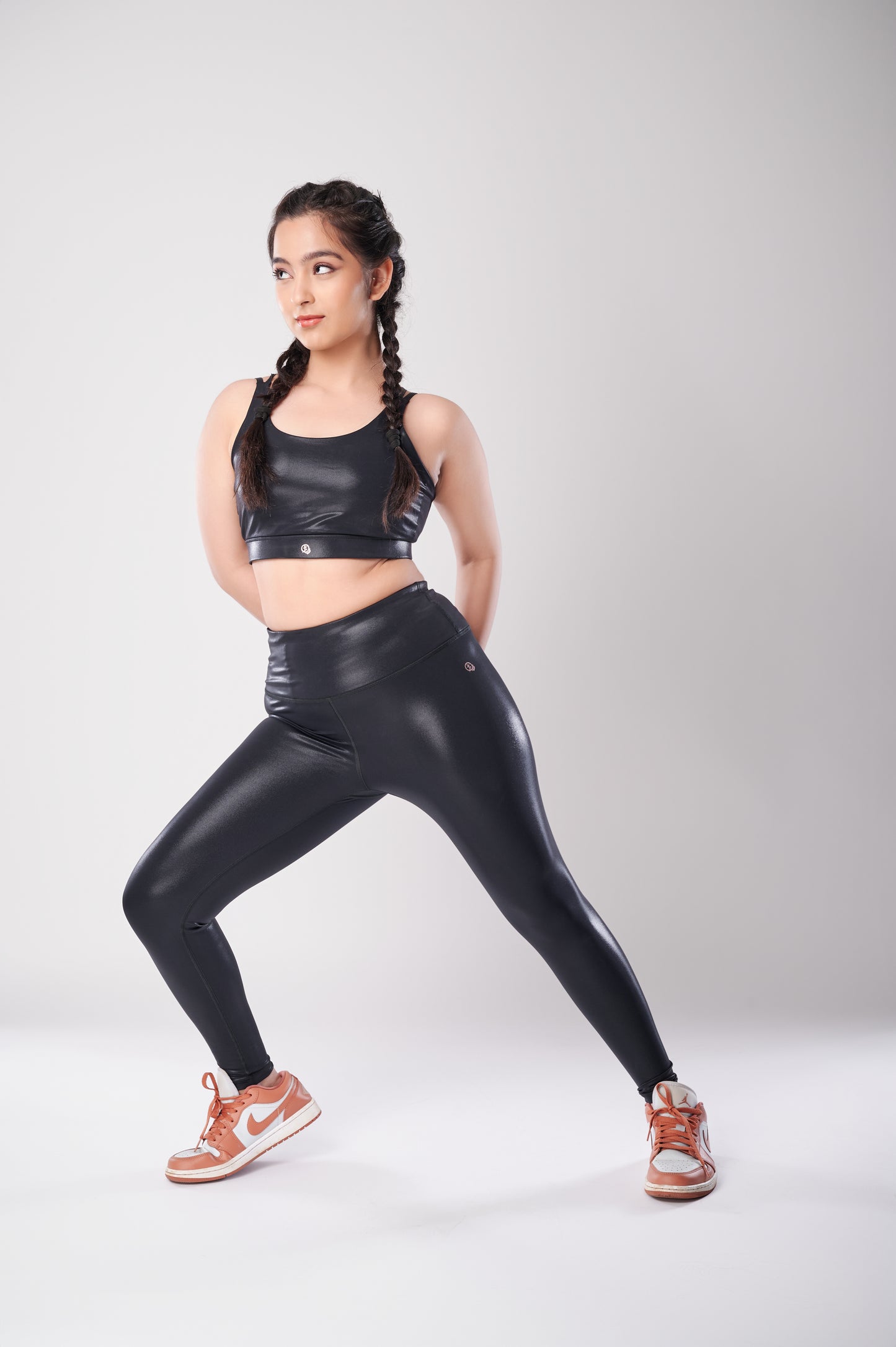 PowerGloss Black Leggings