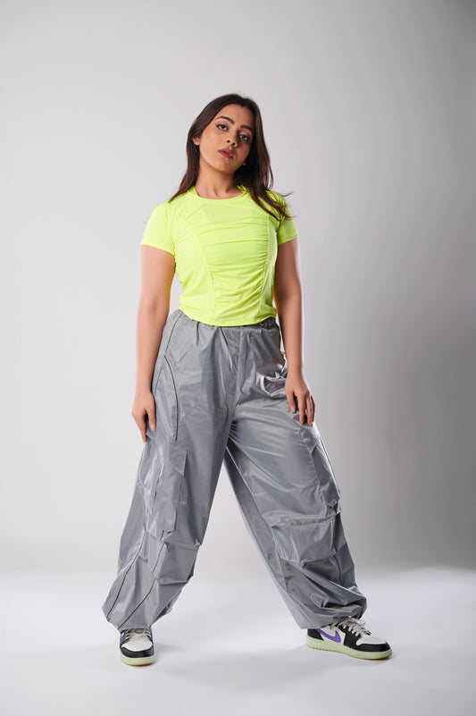 GlowForm Neon Crop Tee