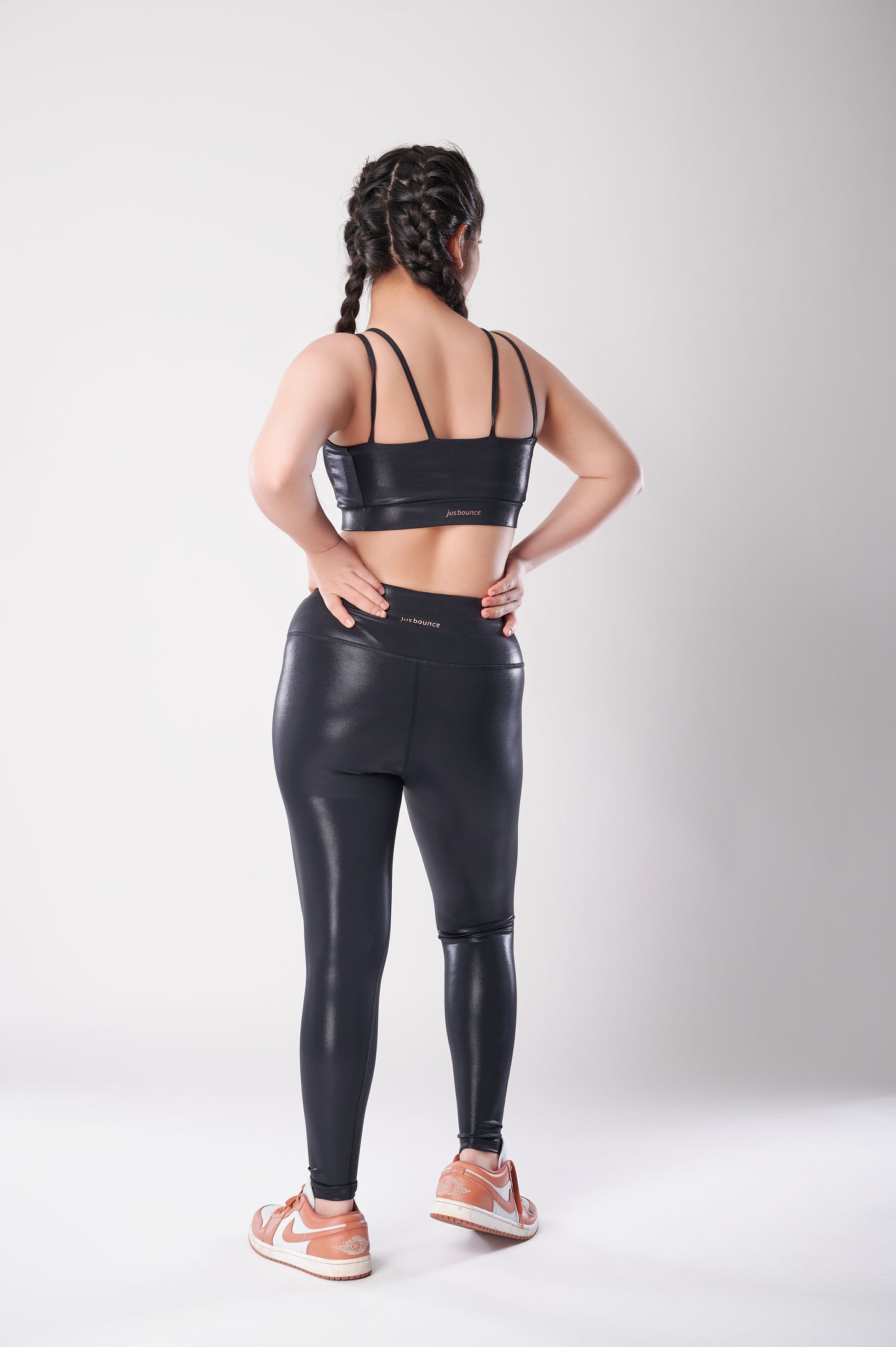 PowerGloss Black Leggings
