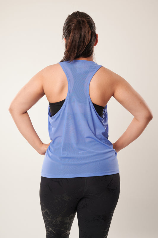 Vista Blue Racerback Tank